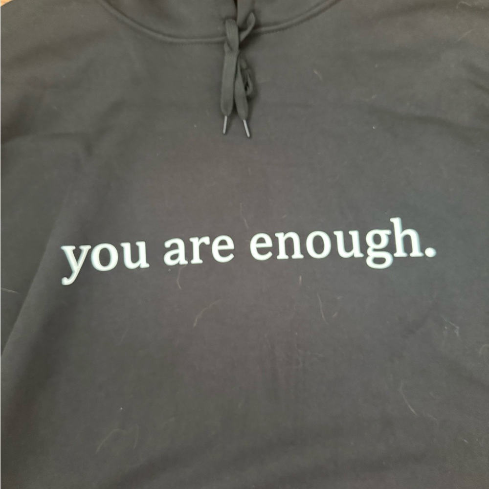 Hoodie sweatshirt Keep the kids safe Black Grand Mingo You are enough Red XL - Picture 6 of 13